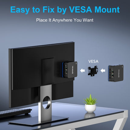 GMK KB7 Mini PC Windows 11 Pro 16GB+512GB Intel N6005 WiFi