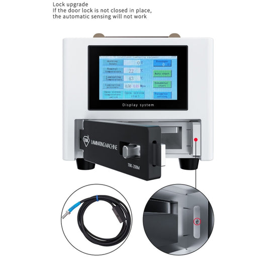 TBK 208M 3 En 1 Máquina Laminación Al Vacío Pantalla Táctil LCD