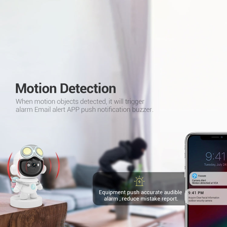 Escam PT211 Cámara IP 2MP WiFi Detección Humanoide