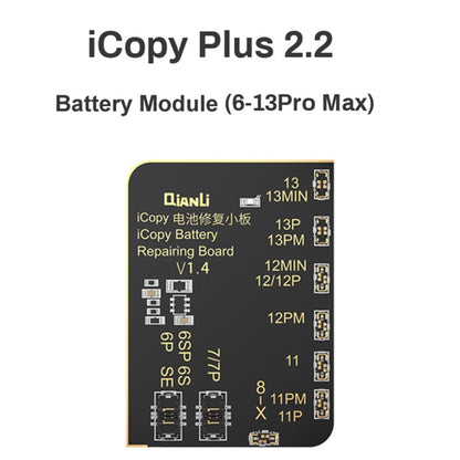 Qianli iCopy Plus 2.2 Programador Detección De Batería