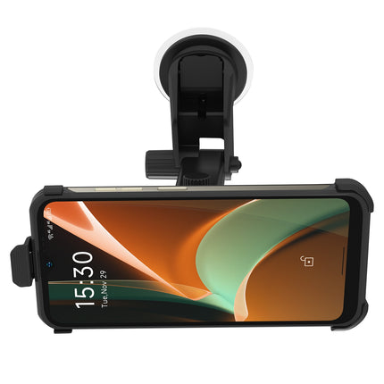 Ulefone Soporte de Teléfono para Coche con Ventosa 14-20cm Negro