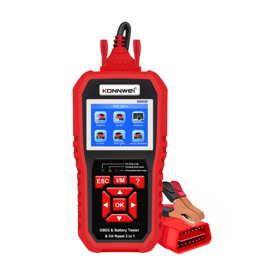 KONNWEI KW 890 2 En 1 OBD2 Detector OBD1 Y OBD2 Compacto