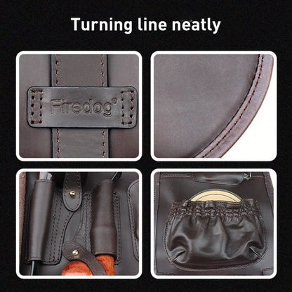 FIREDOG CL08 Bolsa Pipa Cuero PU 6,5 Pulgadas Con Correas
