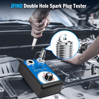 JFIND JF109 Probador De Bujías De Doble Orificio Para Auto