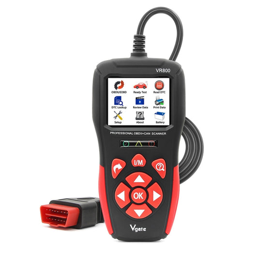 Vgate VR800 OBD2 Escáner Diagnóstico Lectura de Datos En Vivo