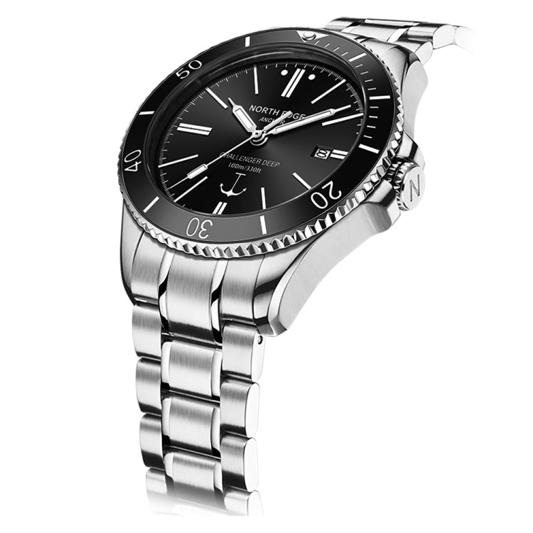 North Edge Anchor Reloj 100m Impermeable Caja 42mm Elegante