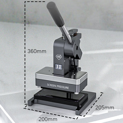 TBK TBK-209 Máquina De Sellado De Presión Pantalla Sello Impermeable 40 Kg