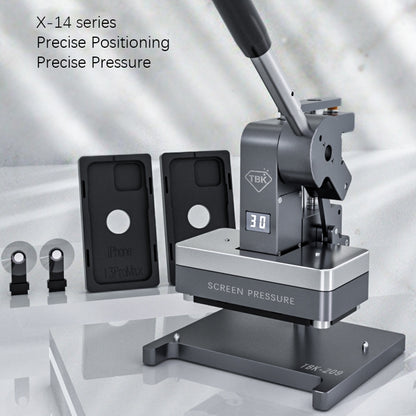 TBK TBK-209 Máquina De Sellado De Presión Pantalla Sello Impermeable 40 Kg