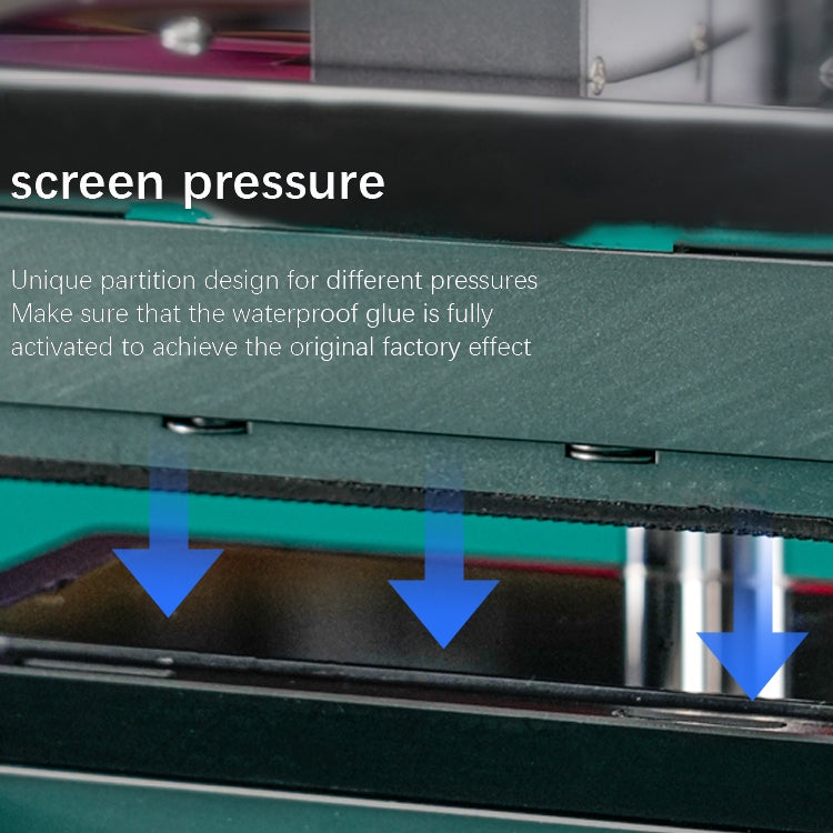 TBK TBK-209 Máquina De Sellado De Presión Pantalla Sello Impermeable 40 Kg