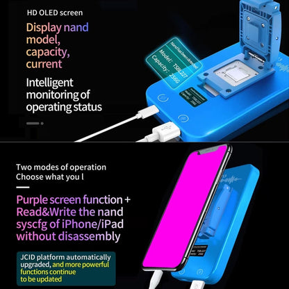 JCID P13 Nand Programador Lectura DFU Iphone Púrpura
