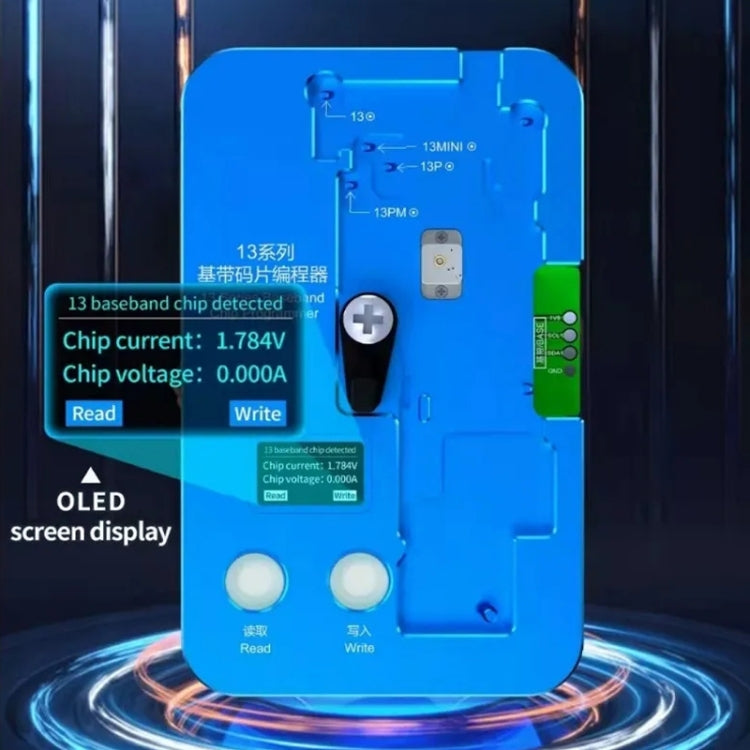 JCID BLE-13 Programador De Banda Base OLED Para iPhone 13