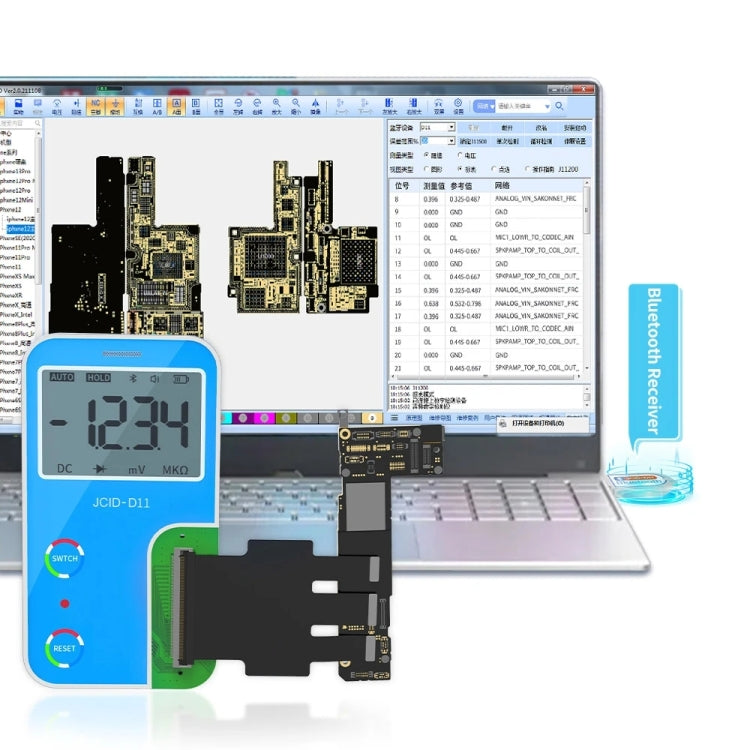 JCID D11 Detector Digital Inteligente Detección Fallas