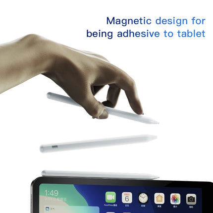 Yesido ST10 Stylus activo magnético dual modo batería 100mAh carga tipo C blanco