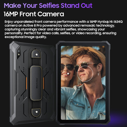 Blackview Active 8 Pro Tableta 8GB+256GB Resistente 4G Android 13 by Blackview