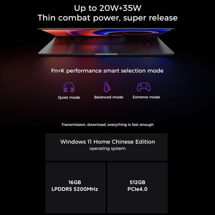 Xiaomi RedmiBook Pro 14 Portátil 16GB+512GB I7-12650H by Xiaomi