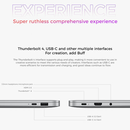 Xiaomi RedmiBook Pro 14 Portátil 16GB+512GB I7-12650H by Xiaomi
