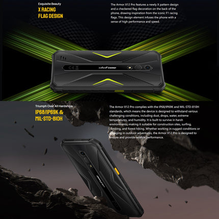 Ulefone Armor X12 Pro 4GB 64GB IP68 5.45 pulgadas Android 15