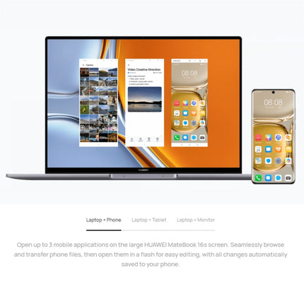 Huawei MateBook 16s Laptop 16GB+512GB Pantalla Táctil