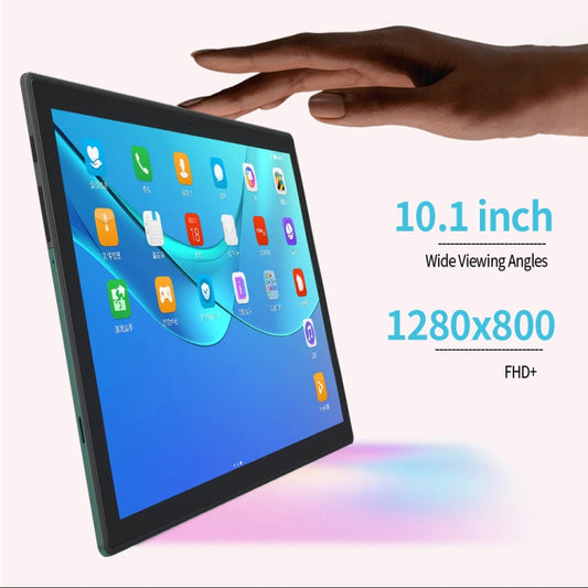 BDF P70 4G LTE Tablet PC de 10,1 pulgadas, Android 11 MTK6755 Octa Core, soporte Dual SIM, enchufe de la UE, 8GB+128GB
