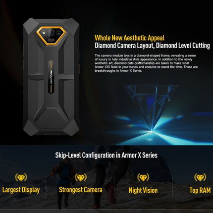 Ulefone Armor X13 Teléfono 6GB64GB 4G IP68 Resistente