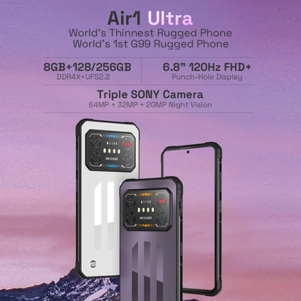 IIIF150 Air1 Ultra Smartphone 8GB+256GB 6,8in FHD+ 120Hz Huella Dactilar