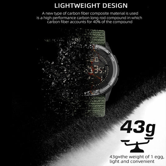 NORTH EDGE ALPS Reloj Deportivo Inteligente Impermeable para Aventureros