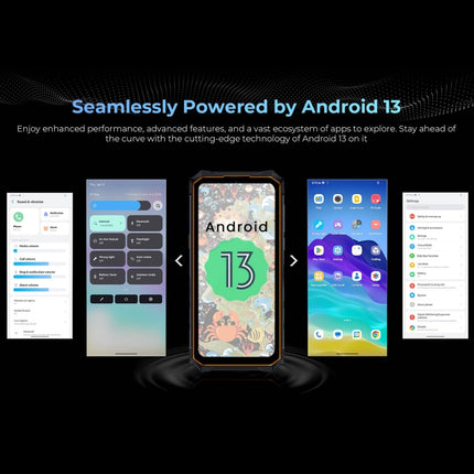 HOTWAV CYBER 13 Pro Teléfono Resistente 12GB+256GB IP68