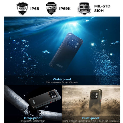 HOTWAV CYBER 13 Pro Teléfono Resistente 12GB+256GB IP68