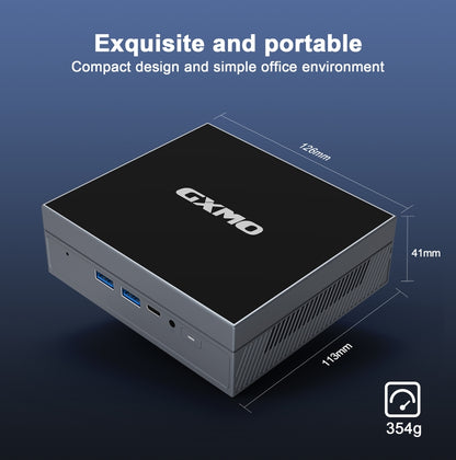 GXMO GX55 Mini PC Windows 11 16GB+512GB N5105 WiFi by GXMO
