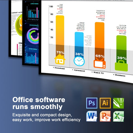 GXMO GX55 Mini PC Windows 11 16GB+512GB N5105 WiFi by GXMO