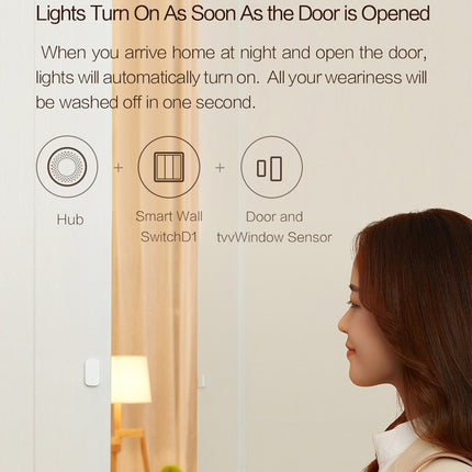 Xiaomi Youpin Aqara Interruptor de Pared Inteligente D1 800W