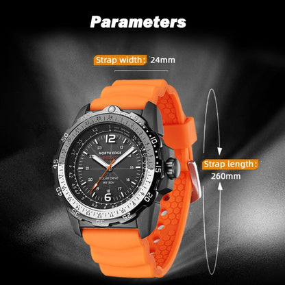 North Edge Evoque2 Reloj Deportivo Carga Solar Impermeable