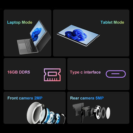 Pipo W14 Tableta 2 en 1 14,1 Pulgadas 16GB+512GB Edición by PiPo