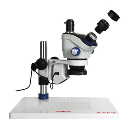 Kaisi TX-350E Ver1.2 Microscopio Estereoscópico 7X-50X Zoom Base Grande