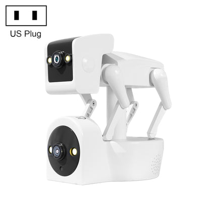 ESCAM PT212 4MP Cámara WiFi Perro Robot Doble Lente