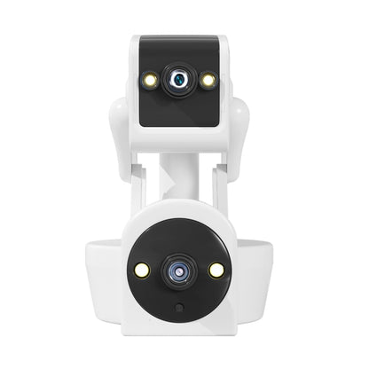 ESCAM PT212 4MP Cámara WiFi Perro Robot Doble Lente