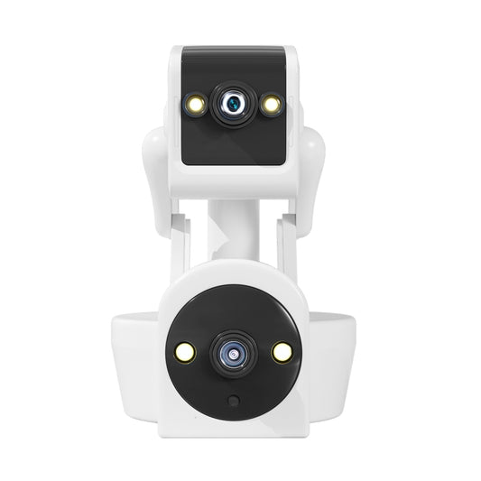 ESCAM PT212 4MP Cámara WiFi Perro Robot Doble Lente