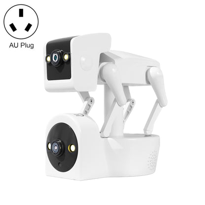 ESCAM PT212 4MP Cámara WiFi Perro Robot Doble Lente