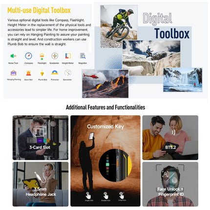 Ulefone Armor Pad 2 Tableta 11 Pulgadas 16GB+256GB 4G