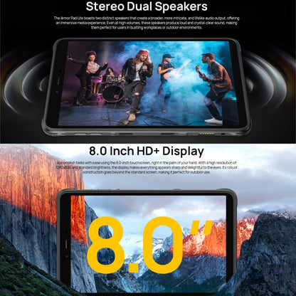 Ulefone Armor Pad Lite Tablet 3GB+32GB 8.0in Resistente by Ulefone