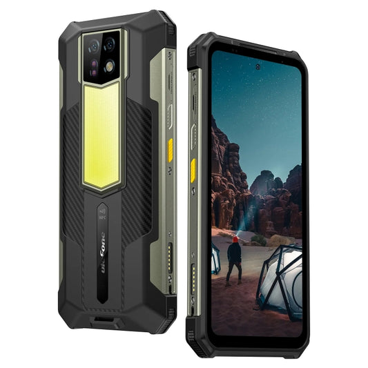 Ulefone Armor 24, Teléfono Robusto, Huella Digital Lateral, 22000mAh, 6.78 Pulgadas Android 13 MediaTek Helio G96 Octa Core, Red: 4G, NFC, Armor 24