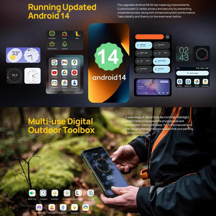 Ulefone Armor 24 Smartphone 4G 12GB+256GB Batería 22000mAh by Ulefone