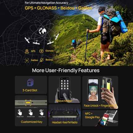 Ulefone Armor 24 Smartphone 4G 12GB+256GB Batería 22000mAh by Ulefone