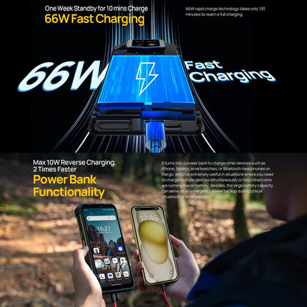 Ulefone Armor 24 Smartphone 4G 12GB+256GB Batería 22000mAh by Ulefone