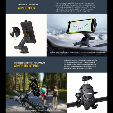 Ulefone Armor X12 Teléfono 3GB+32GB Desbloqueo Facial 4G