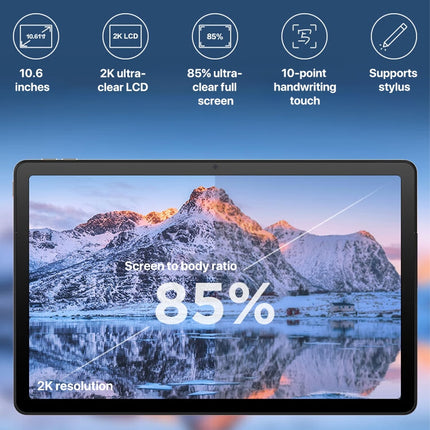 Lenovo K10 Pro Tablet 10.6" 6GB 128GB Android 12 7700mAh Grey