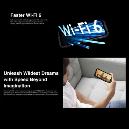 DOOGEE V30 Pro Smartphone 6.58in 10800mAh 5G Cámara 200MP Gran Autonomía