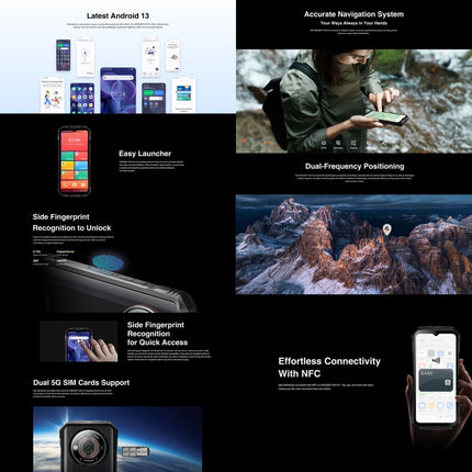 DOOGEE V30 Pro Smartphone 6.58in 10800mAh 5G Cámara 200MP Gran Autonomía