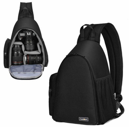 Cwatcun D17 Mochila Bandolera para Cámara Gran Capacidad