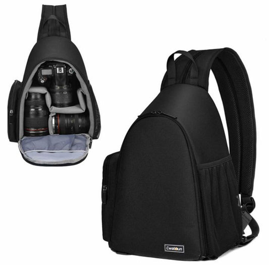 Cwatcun D17 Mochila Bandolera para Cámara Gran Capacidad